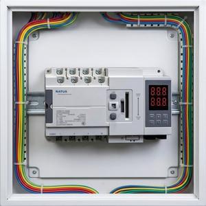 NTDT85-125B-II Dual Power Changeover Switch Automatic Transfer For Utility Mains And Standby Supply Control System 2P AC230V