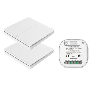 Self-Powered Wireless Switch 1 Gang 2 Gang WiFi Smart Relay Module B2B OEM ODM for Lighting Control Home Office Projects